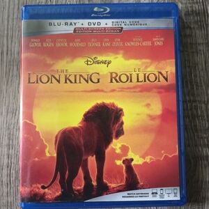 Disney The Lion King Live Action Blu-ray DVD Digital Combo Pack 2019